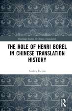 The Role of Henri Borel in Chinese Translation History