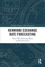 Renminbi Exchange Rate Forecasting