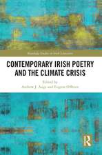 Contemporary Irish Poetry and the Climate Crisis