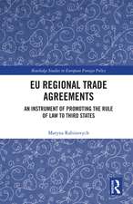 EU Regional Trade Agreements: An Instrument of Promoting the Rule of Law to Third States