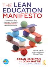 The Lean Education Manifesto