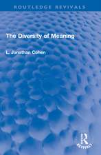 The Diversity of Meaning