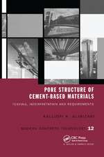 Pore Structure of Cement-Based Materials: Testing, Interpretation and Requirements