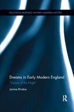 Dreams in Early Modern England