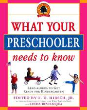 What Your Preschooler Needs to Know