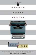 The Anchor Essay Annual