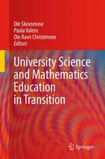 University Science and Mathematics Education in Transition