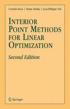 Interior Point Methods for Linear Optimization