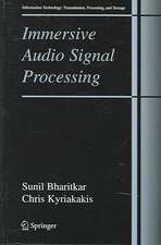 Immersive Audio Signal Processing