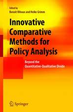 Innovative Comparative Methods for Policy Analysis