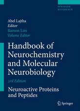 Handbook of Neurochemistry and Molecular Neurobiology