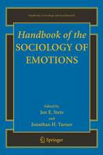 Handbook of the Sociology of Emotions