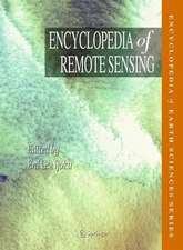 Encyclopedia of Remote Sensing