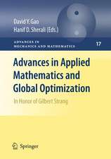 Advances in Applied Mathematics and Global Optimization