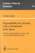 Dependability for Systems with a Partitioned State Space