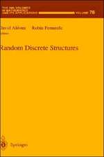 Random Discrete Structures