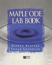 The Maple® O.D.E. Lab Book