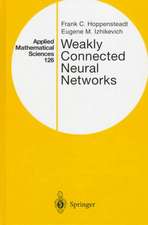 Weakly Connected Neural Networks