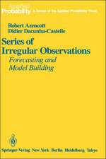 Series of Irregular Observations: Forecasting and Model Building