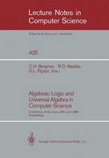 Algebraic Logic and Universal Algebra in Computer Science: Conference, Ames, Iowa, USA June 1–4, 1988 Proceedings