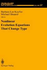 Nonlinear Evolution Equations That Change Type