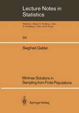 Minimax Solutions in Sampling from Finite Populations