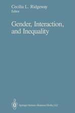 Gender, Interaction, and Inequality