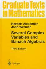 Several Complex Variables and Banach Algebras