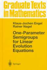 One-Parameter Semigroups for Linear Evolution Equations