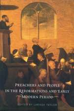 Preachers and People in the Reformations and Early Modern Period