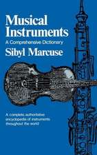 Musical Instruments – A Comprehensive Dictionary