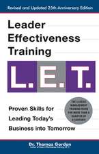 Leader Effectiveness Training L.E.T.