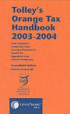 ORANGE TAX HANDBOOK 2003-04