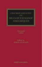 Chalmers and Guest on Bills of Exchange and Cheques