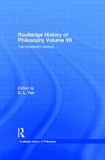 Routledge History of Philosophy Volume VII: The Nineteenth Century