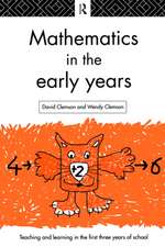 Mathematics in the Early Years