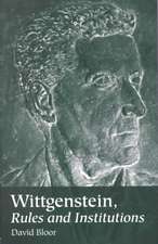 Wittgenstein, Rules and Institutions