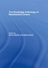 The Routledge Anthology of Renaissance Drama