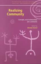 Realizing Community: Concepts, Social Relationships and Sentiments