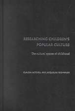 Researching Children's Popular Culture: The Cultural Spaces of Childhood