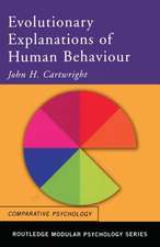 Evolutionary Explanations of Human Behaviour