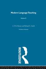 Modern Language Teaching Linguistic Foundations