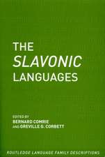 The Slavonic Languages