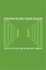 Developing Inclusive Teacher Education