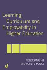 Learning, Curriculum and Employability in Higher Education