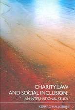 Charity Law and Social Inclusion: An International Study