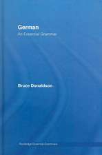 German: An Essential Grammar