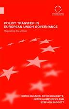 Policy Transfer in European Union Governance: Regulating the Utilities