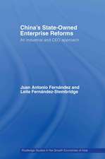 China's State Owned Enterprise Reforms: An Industrial and CEO Approach