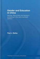 Gender and Education in China: Gender Discourses and Women's Schooling in the Early Twentieth Century